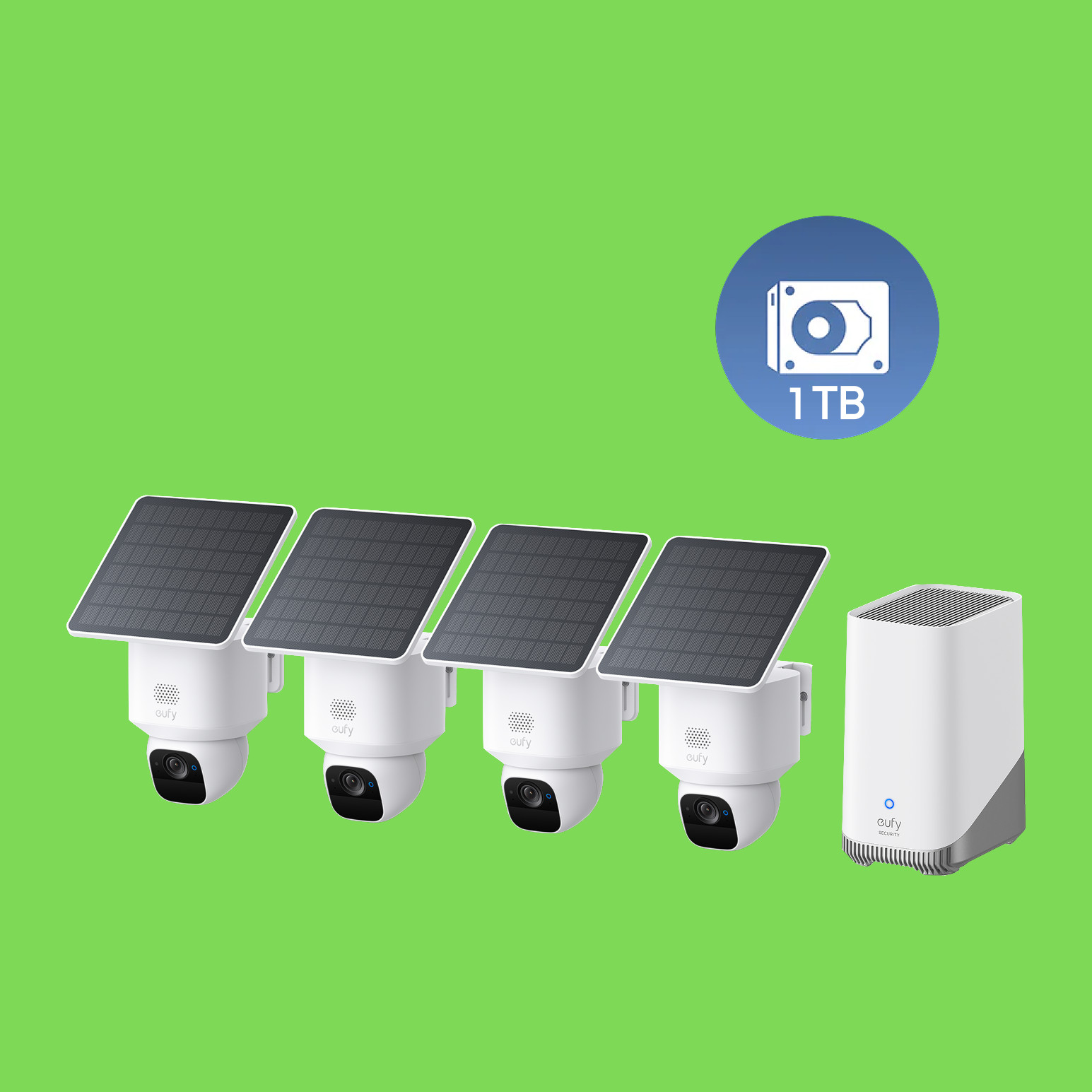 eufyCam E30 4-Cam kit mit 1TB
